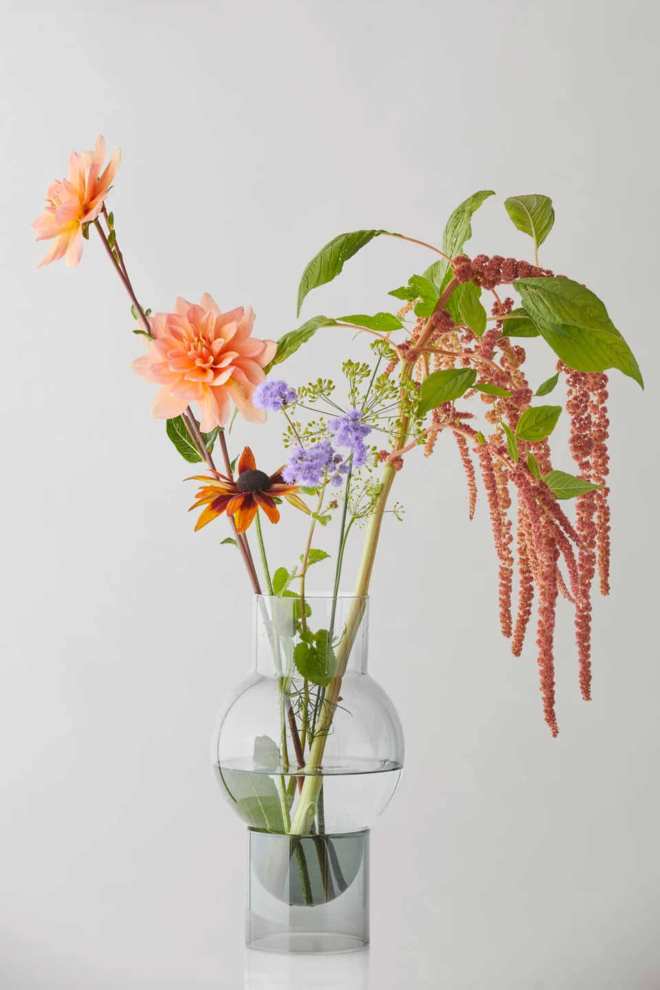 Blomstervase "Bubble tube smoke" fra Studio About