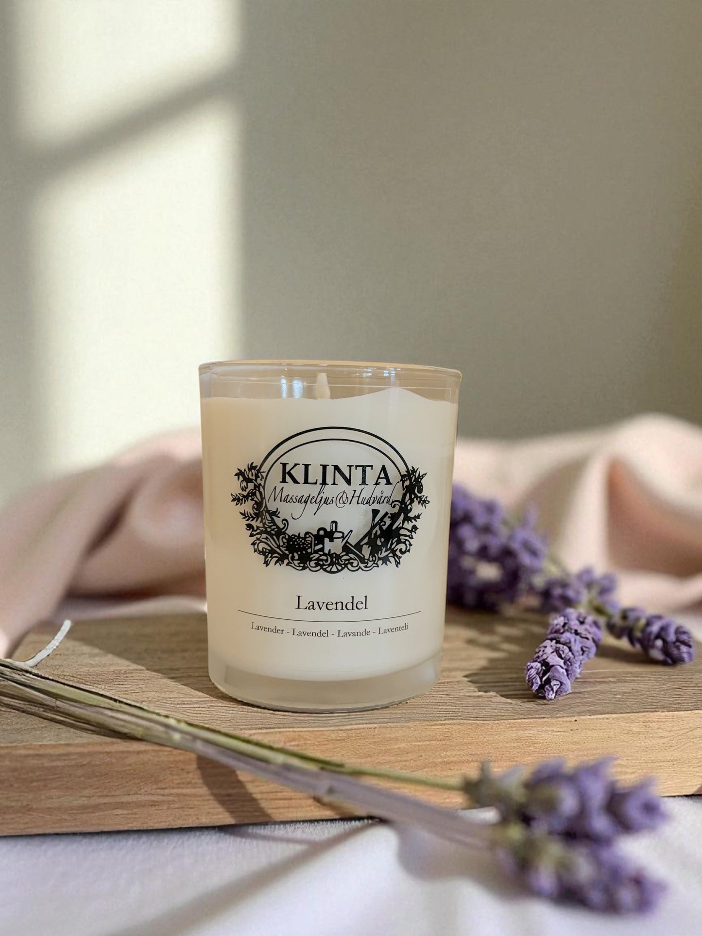 Duftlys lavendel klinta naturlig