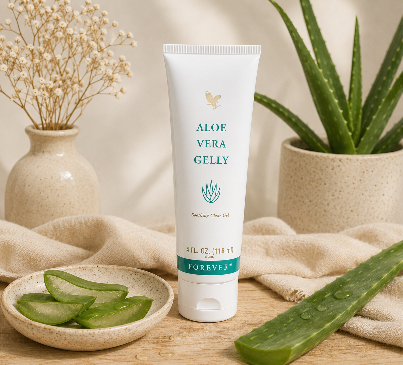 Aloe vera gel