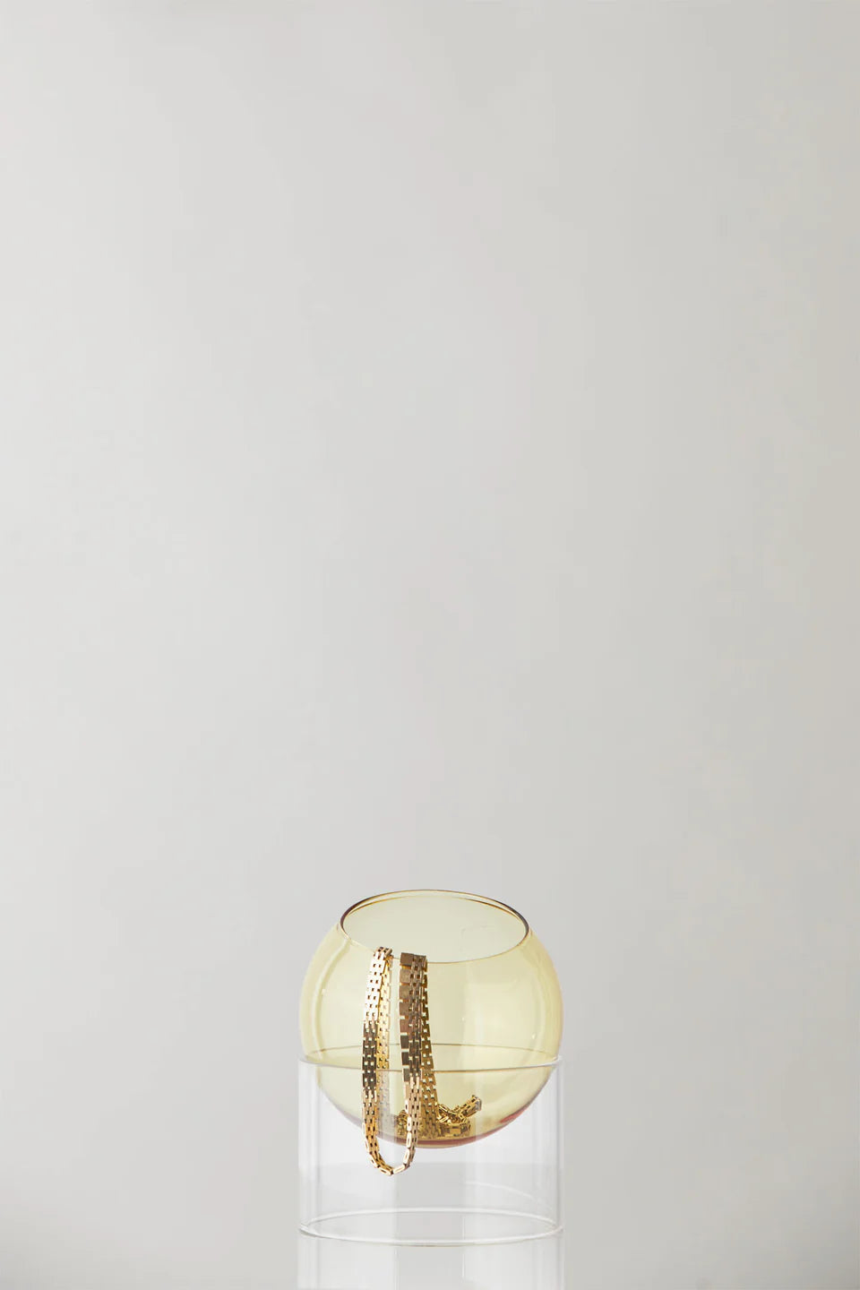 Boblevase gul fra Studio about