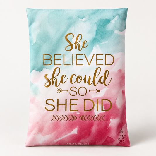 Duftpose “She believed she could so she did" - Peon og pasjonsfrukt