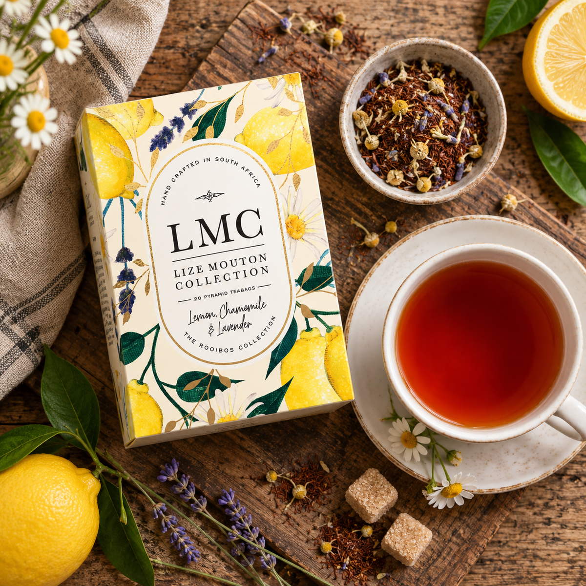 LMC Rooibos Tea – Lemon, Chamomile & Lavender