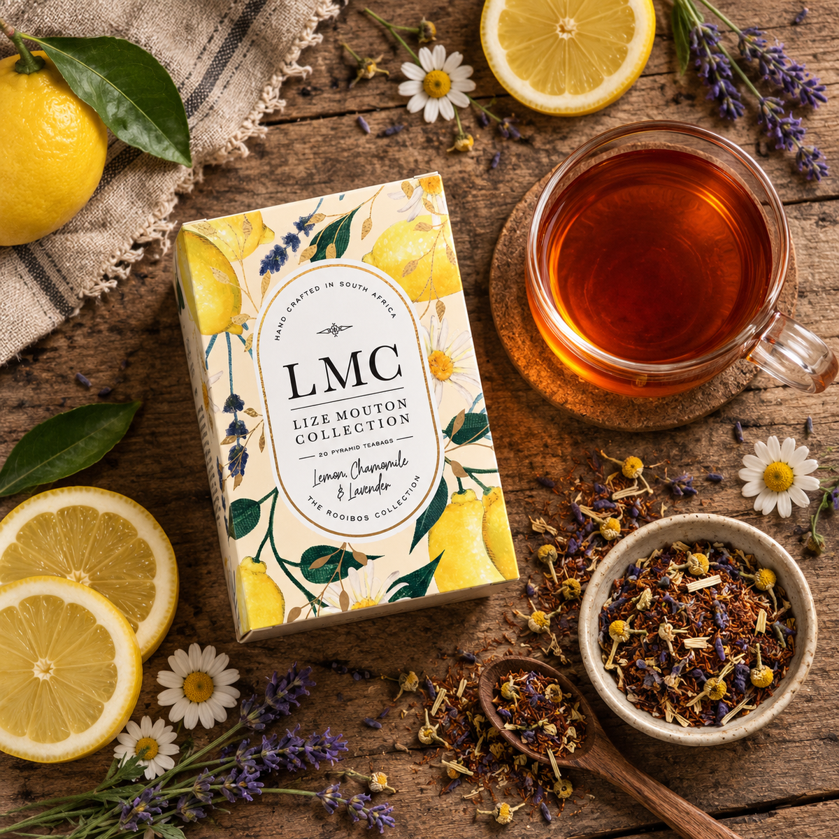 LMC Rooibos Tea – Lemon, Chamomile & Lavender
