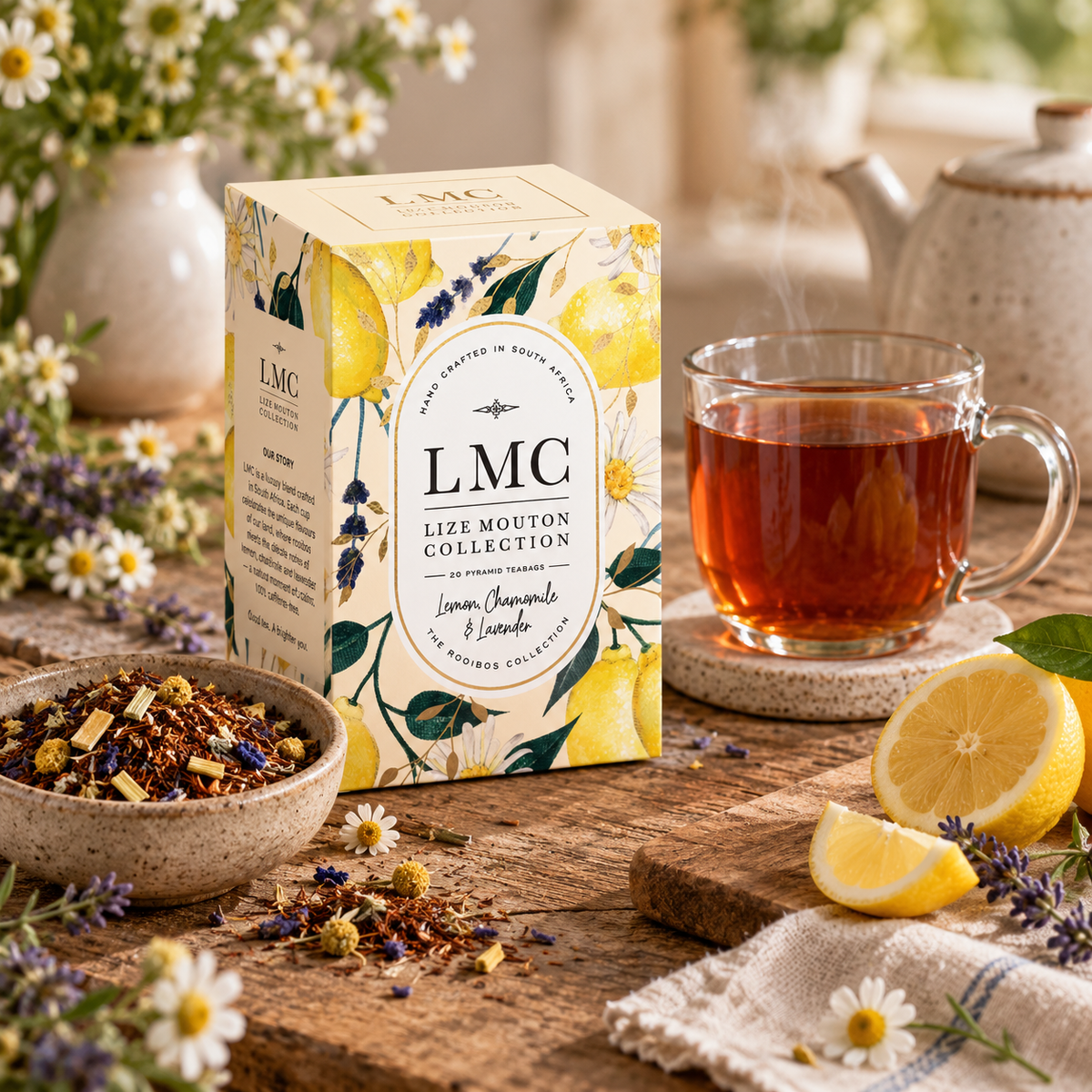 LMC Rooibos Tea – Lemon, Chamomile & Lavender