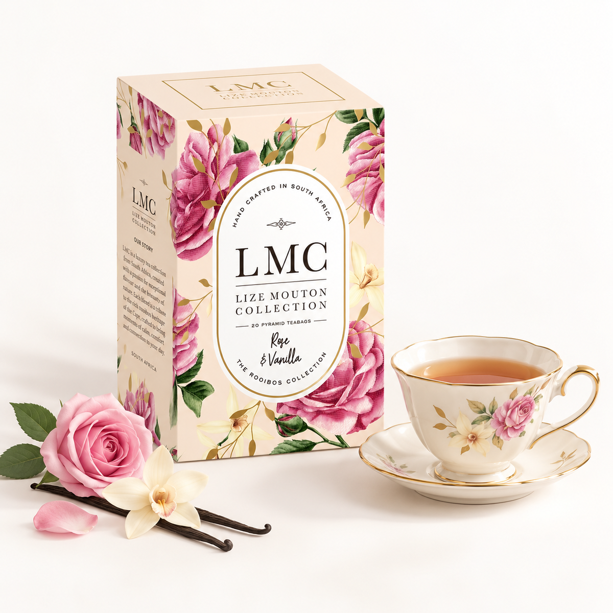 LMC Rooibos Tea – Rose og vanilje