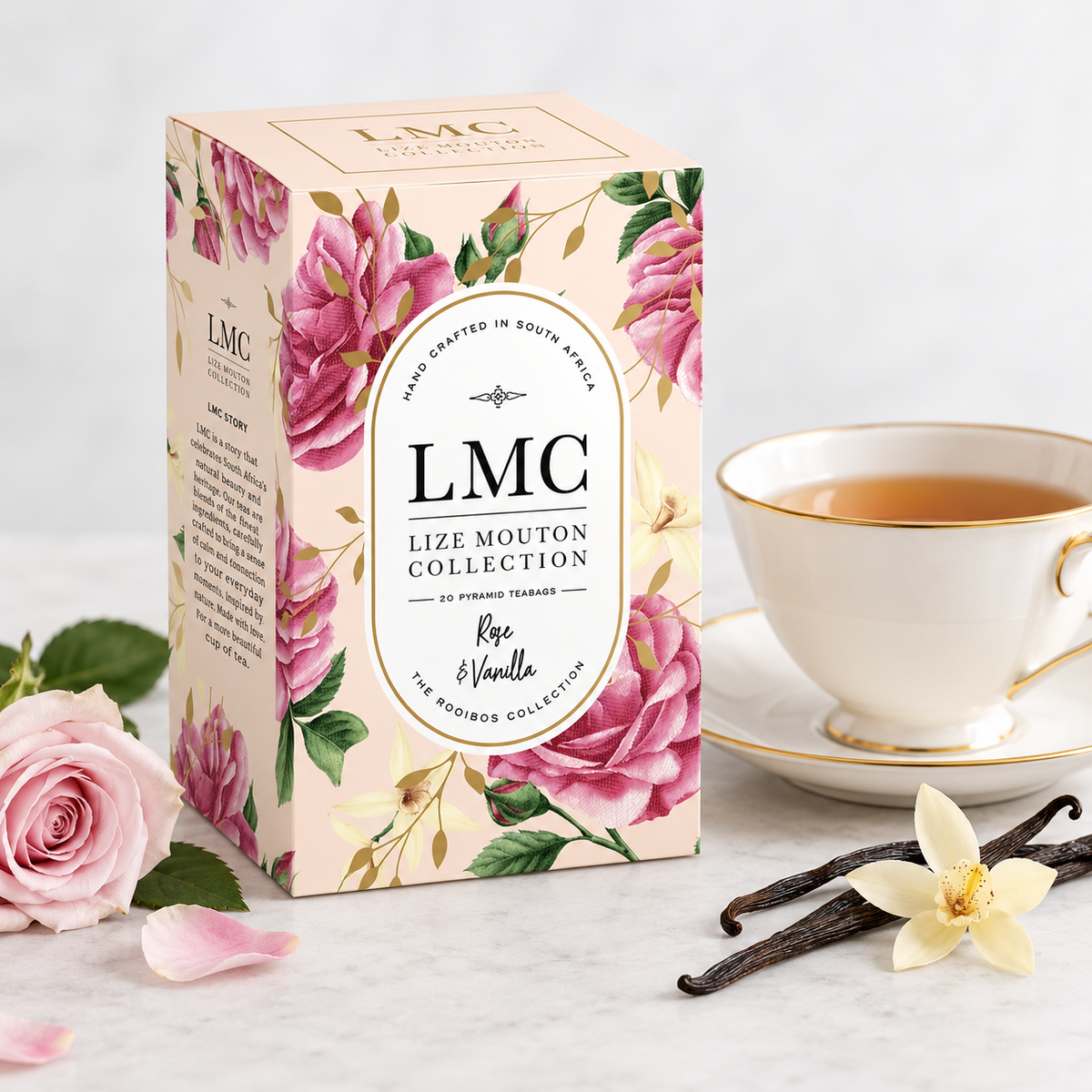 LMC Rooibos Tea – Rose og vanilje