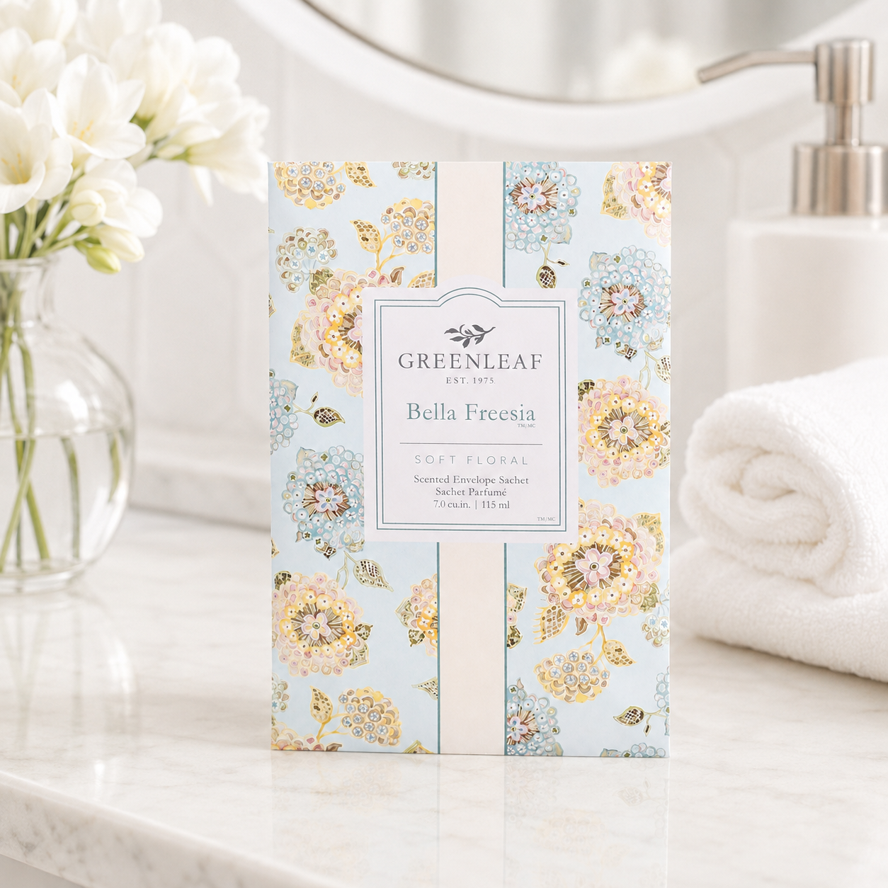 Duftpose “Bella Freesia” – frisk blomsterduft