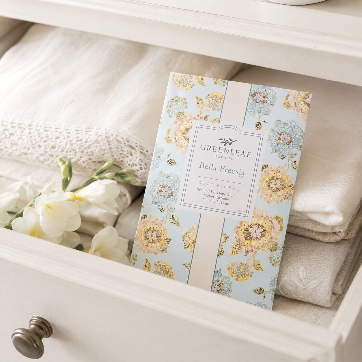 Duftpose “Bella Freesia” – frisk blomsterduft