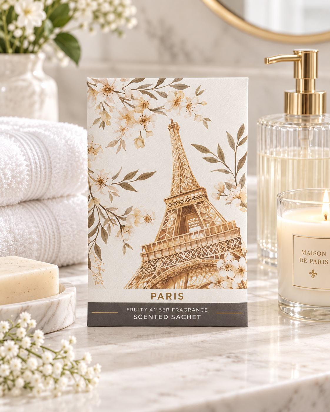 Duftpose “Paris"