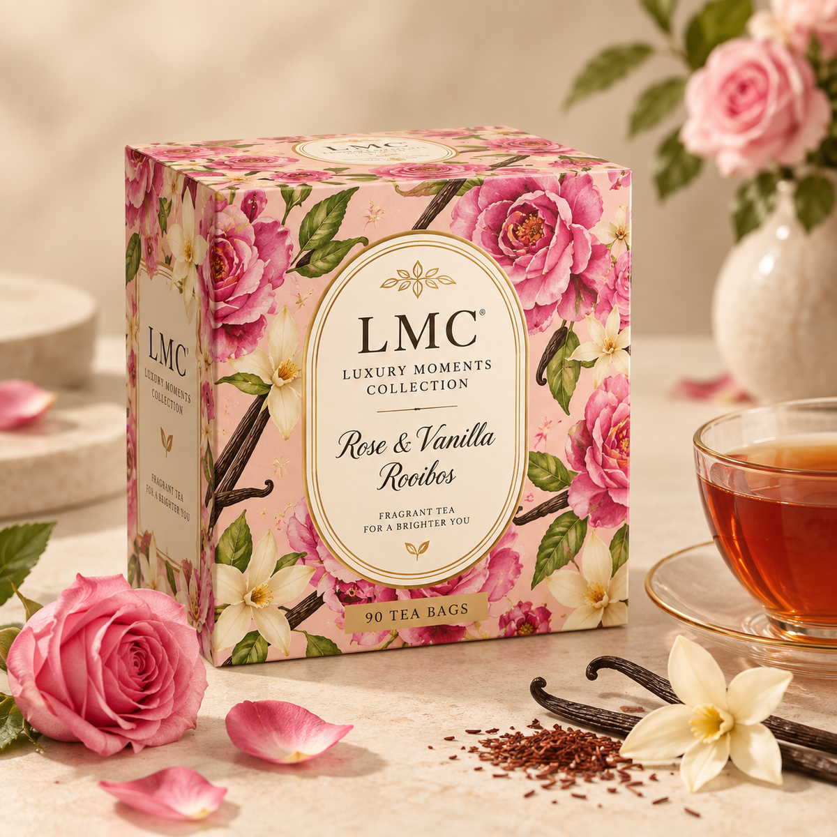 LMC Rose & Vanilla Rooibos te