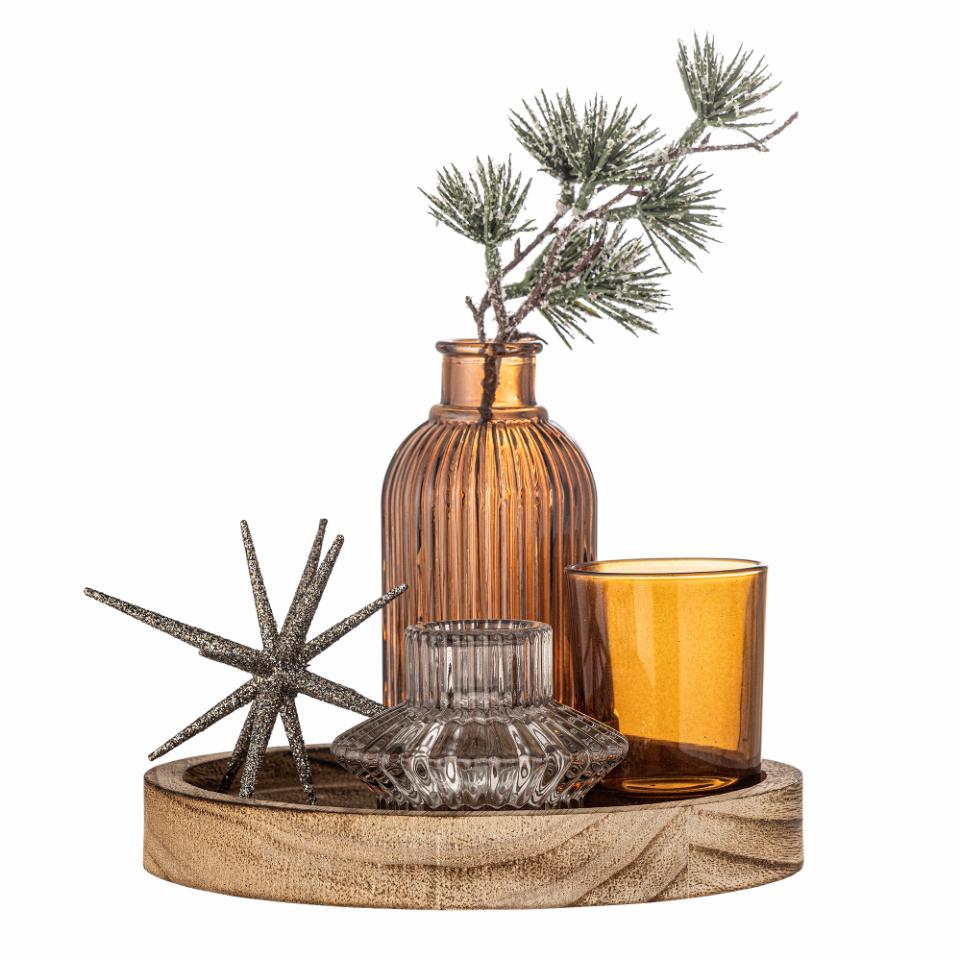 Dekorasjonsbrett i tre – perfekt til bordpynt i hjem og hytte