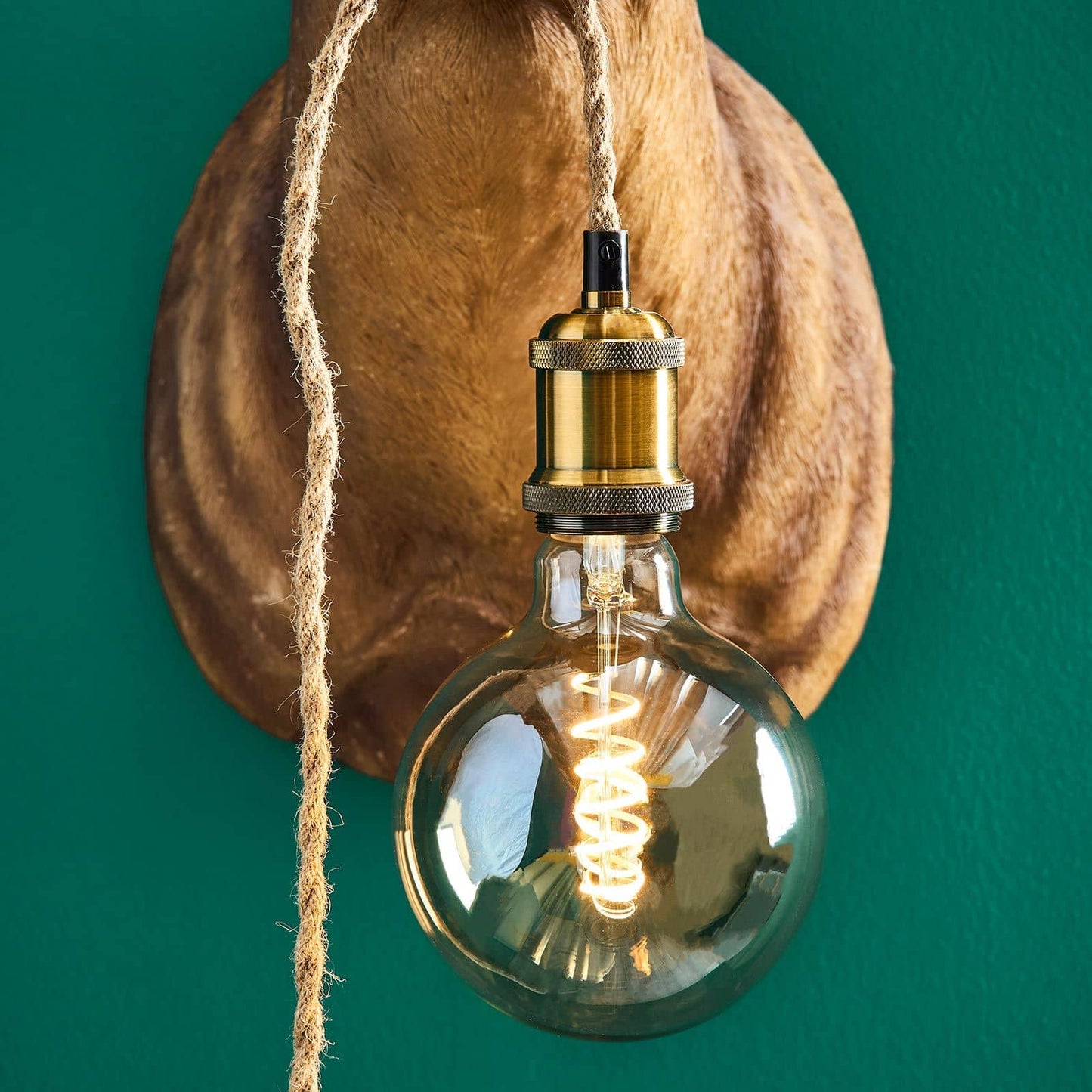 Vegglampe hjort - "Harry"