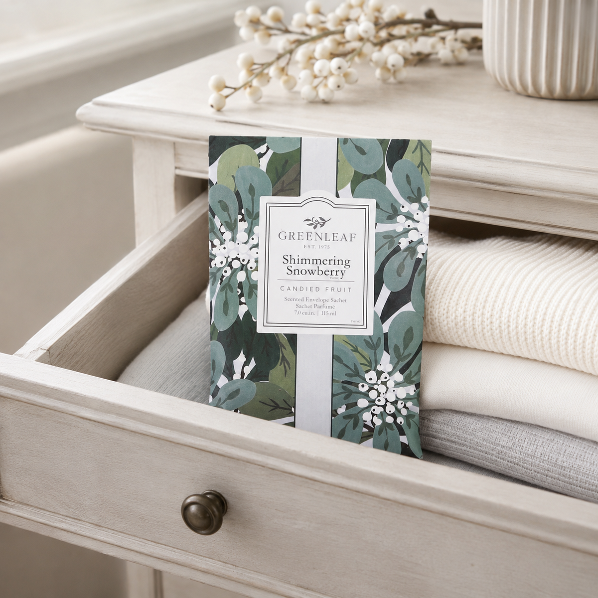 Duftpose “Shimmering snowberry"